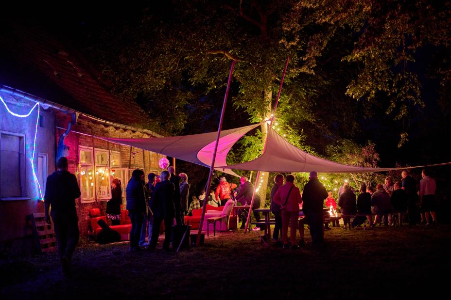 Bar bei der Kulturnacht zusch festival